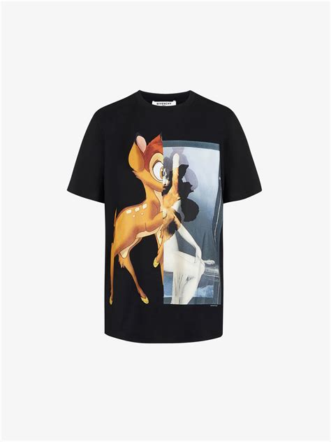 bambi shirt givenchy|Givenchy Bambi print colors.